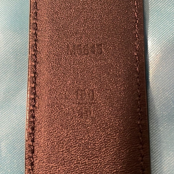 New Louis Vuitton suede leather belt - Picture 8 of 13